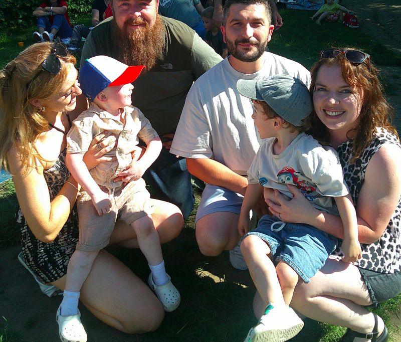 Thank You for Making Our Father's Day Celebration So Special blue windmill nursery fathers day event