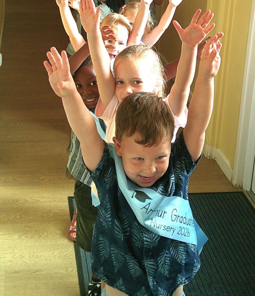 A Very Special Graduation Day at Blue Windmill Nursery Gradulation day at Blue Windmill Nursery